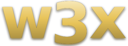 w3x logo